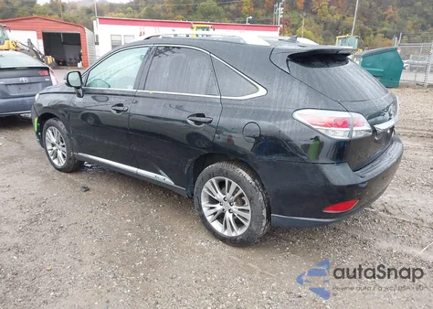 2013 Lexus Rx 450H z USA, uszkodzony, nr VIN JTJBC1BA0D2438830